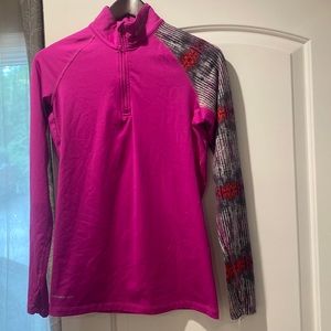 Nike quarter zip dri-fit top